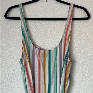 Hurley Belted Sundress with side slit Size XL